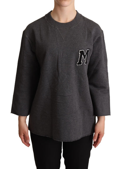 Dolce &amp; Gabbana Maglione da donna grigio ricamato