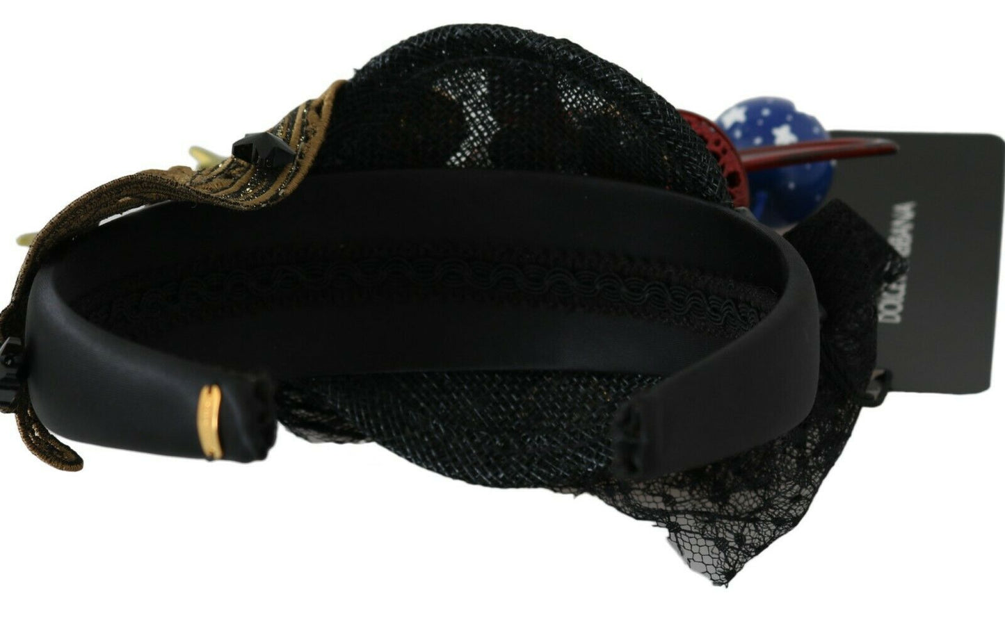 Dolce &amp; Gabbana Rocket Crystal Stars Tiara Diadema Fascia per capelli