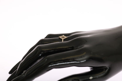 Anello in argento 925 Nialaya Silver Rhombus da donna con zirconi trasparenti