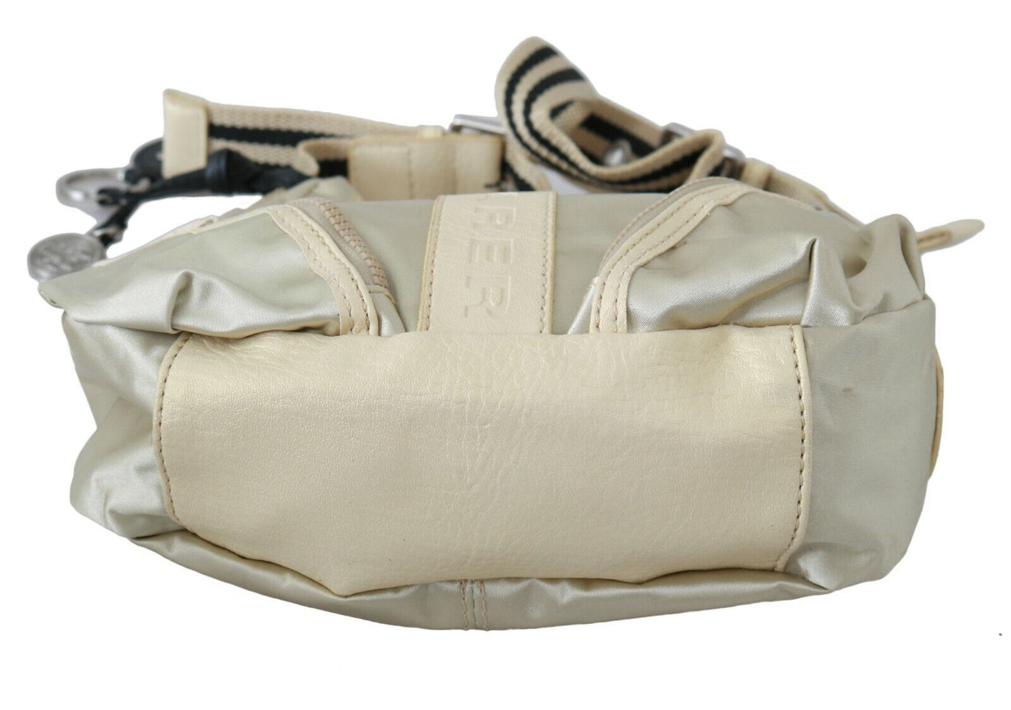 Borsa a tracolla in tessuto WAYFARER bianca