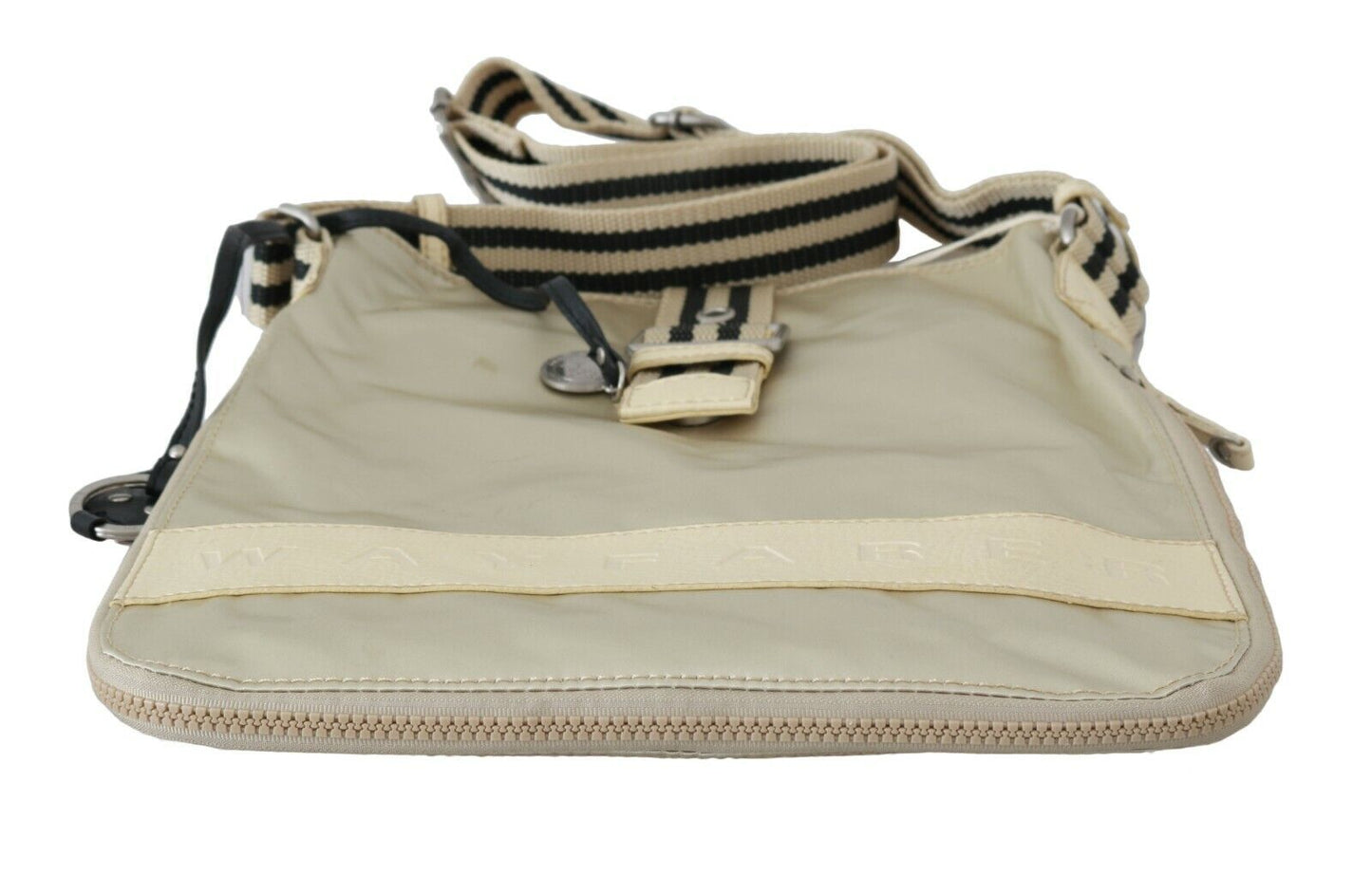 Borsa a mano beige WAYFARER in tessuto con tracolla