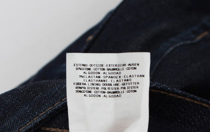 Jeans slim fit elasticizzati in cotone blu Costume National