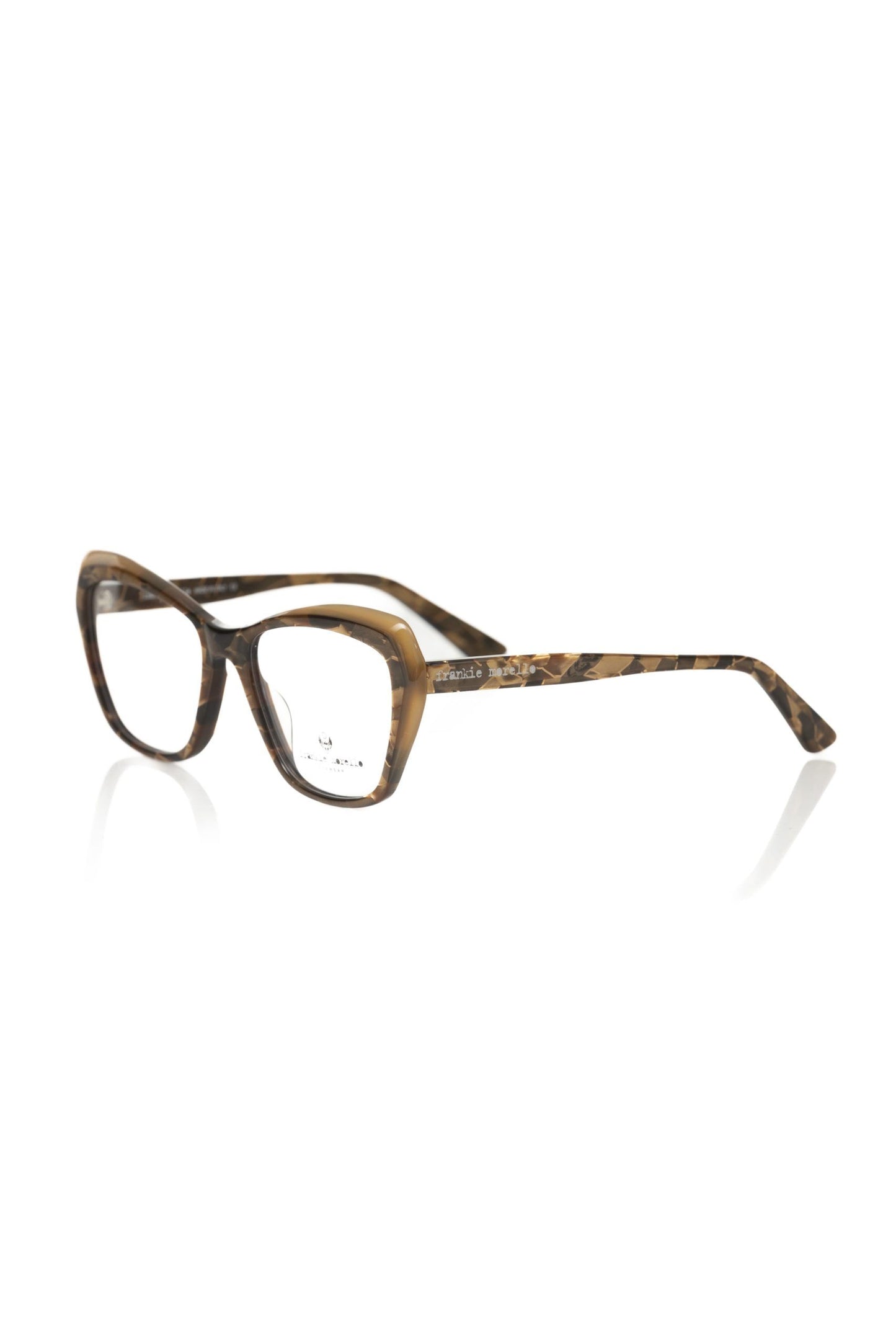 Montatura per occhiali da donna Frankie Morello in acetato beige