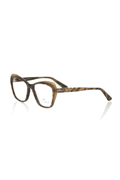 Montatura per occhiali da donna Frankie Morello in acetato beige