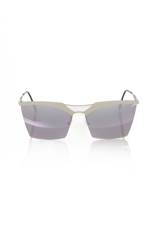Occhiali da sole da donna Frankie Morello color argento metallizzato