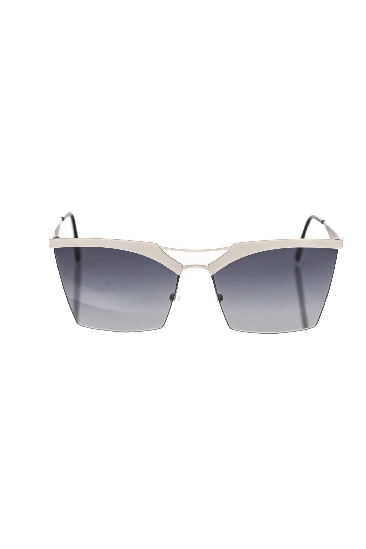 Occhiali da sole da donna Frankie Morello color argento metallizzato