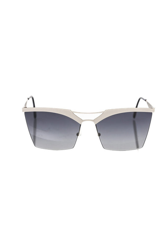 Occhiali da sole da donna Frankie Morello color argento metallizzato