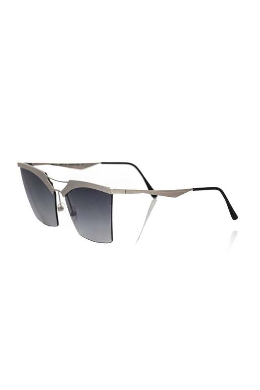 Occhiali da sole da donna Frankie Morello color argento metallizzato