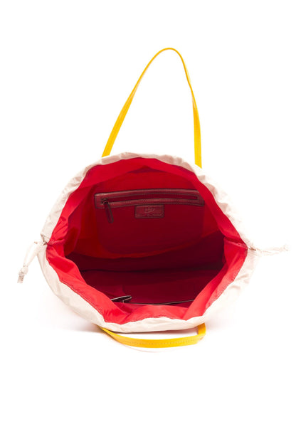 Borsa a tracolla da donna BYBLOS in poliestere giallo