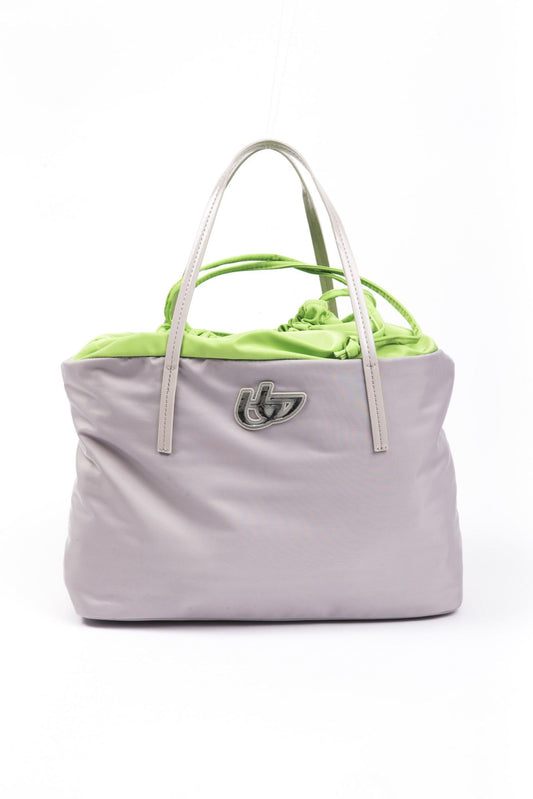 Borsa a tracolla da donna BYBLOS in poliestere grigio