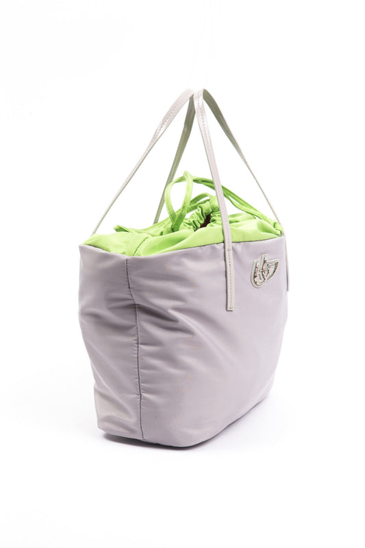 Borsa a tracolla da donna BYBLOS in poliestere grigio