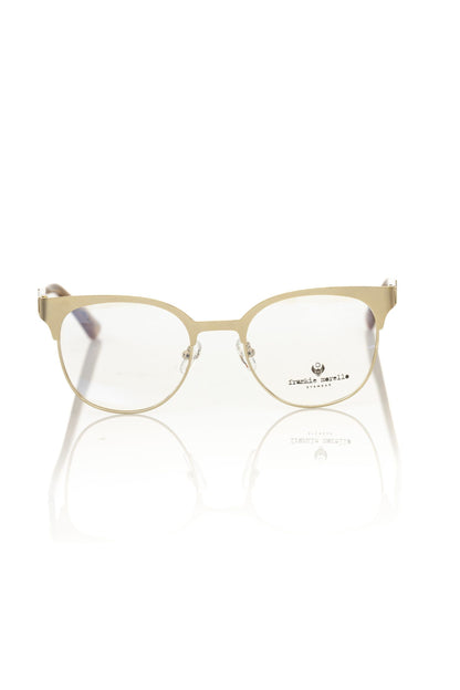 Montatura da donna Frankie Morello in acetato dorato