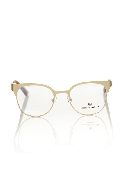 Montatura da donna Frankie Morello in acetato dorato