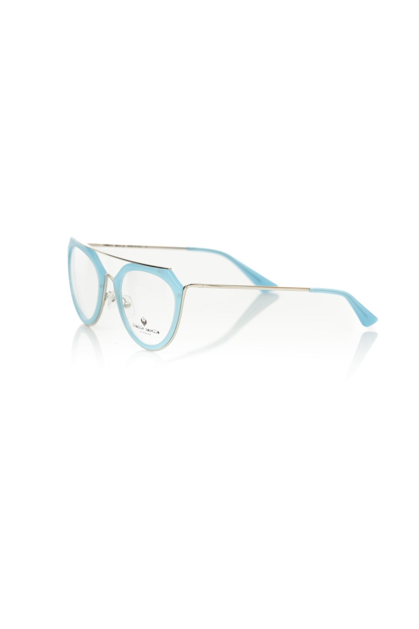 Montatura da donna Frankie Morello in acetato azzurro chiaro