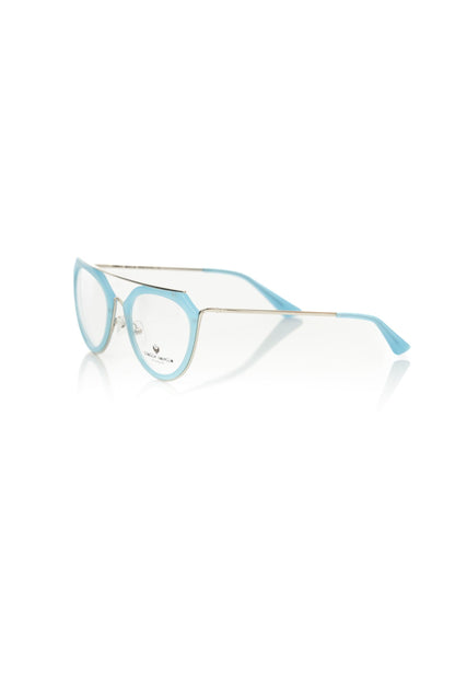 Montatura da donna Frankie Morello in acetato azzurro chiaro