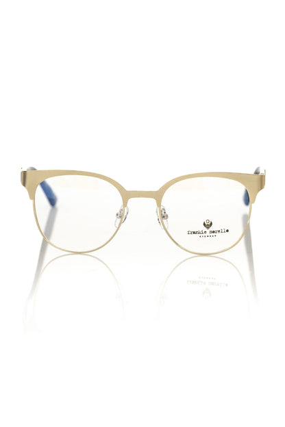 Montatura per occhiali da donna Frankie Morello color oro metallizzato