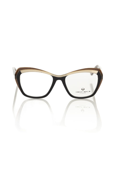 Montatura per occhiali da donna Frankie Morello in acetato nero