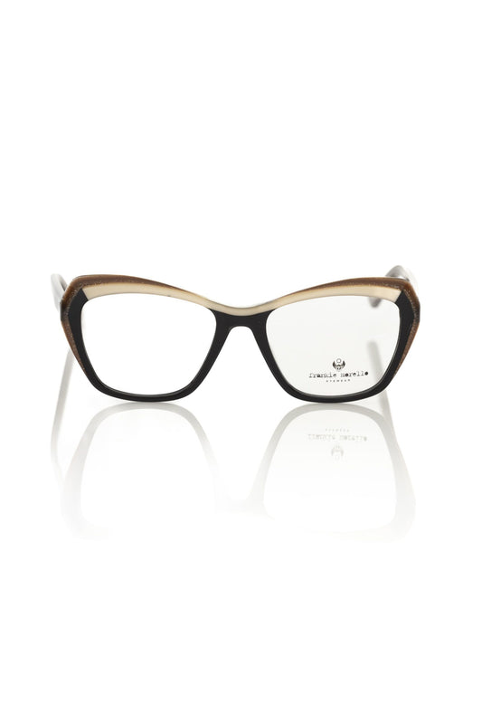 Montatura per occhiali da donna Frankie Morello in acetato nero