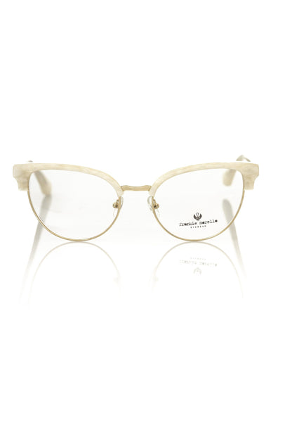 Montatura da donna Frankie Morello White Metallic