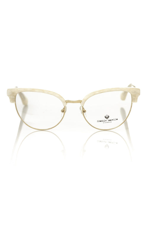 Montatura da donna Frankie Morello White Metallic