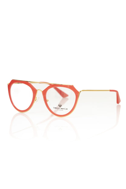 Montatura da donna Frankie Morello in acetato rosso