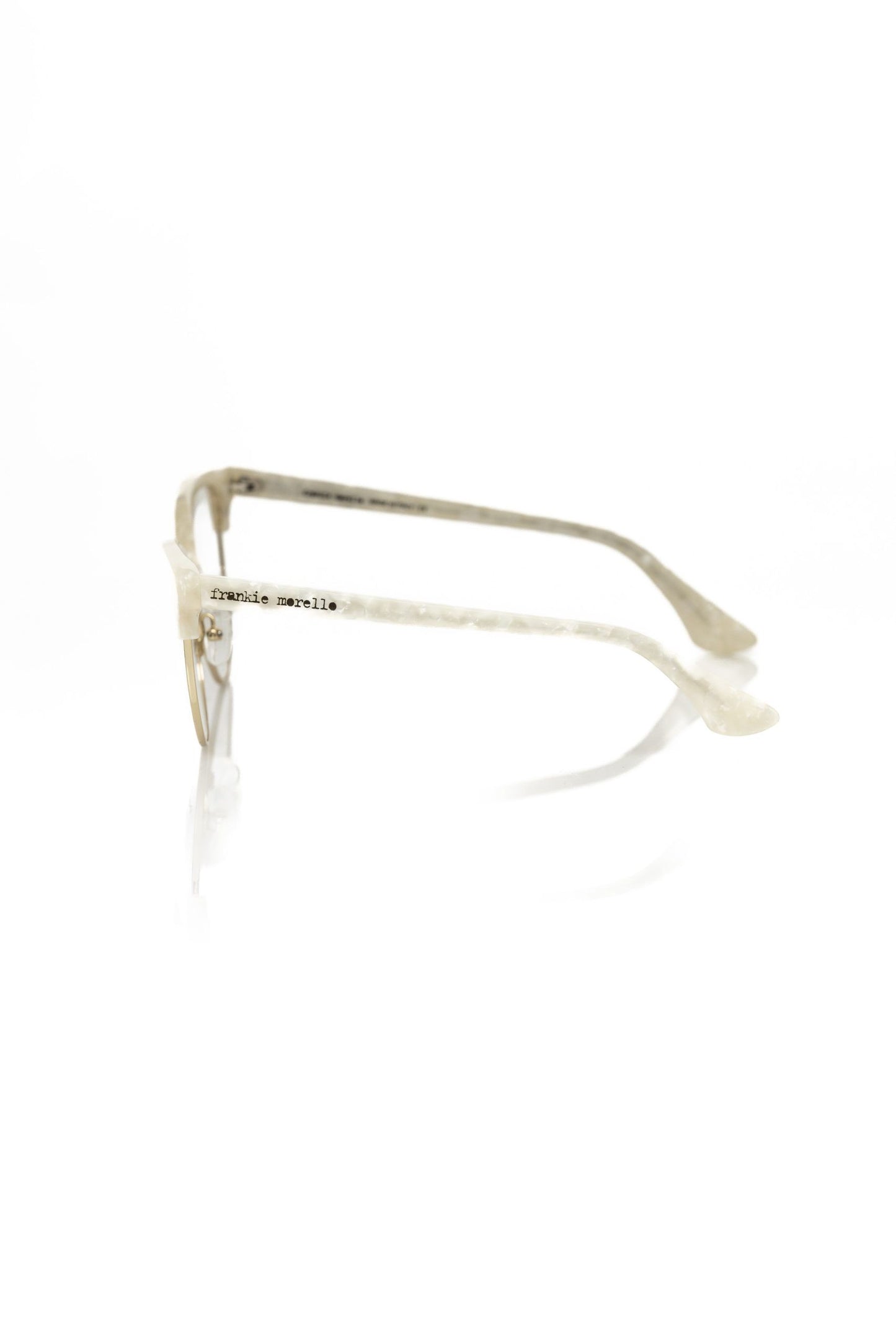 Montatura da donna Frankie Morello White Metallic