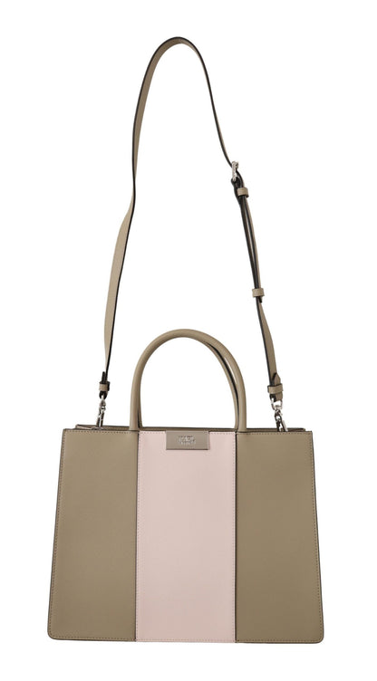 Borsa a tracolla in poliuretano verde salvia Karl Lagerfeld