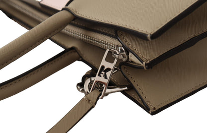 Borsa a tracolla in poliuretano verde salvia Karl Lagerfeld