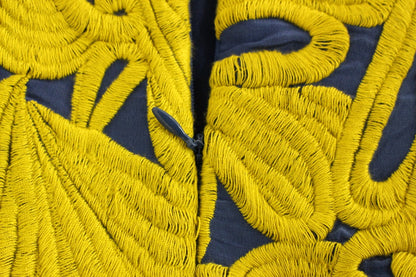 Sachin &amp; Babi Mini abito a trapezio senza spalline blu e giallo