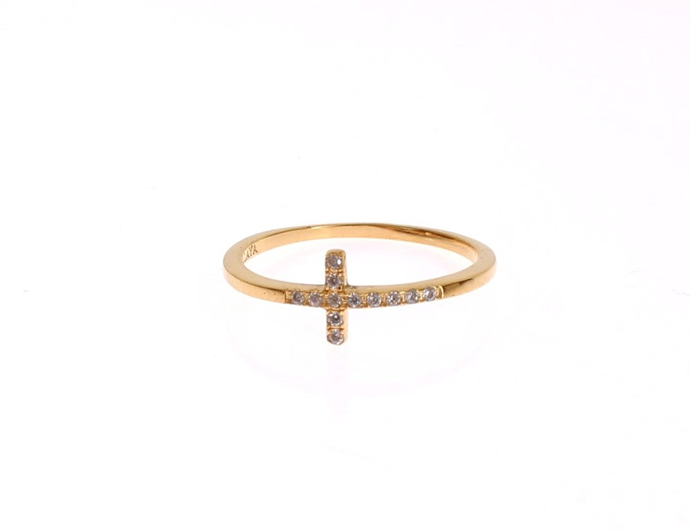 Anello in argento 925 Nialaya Gold