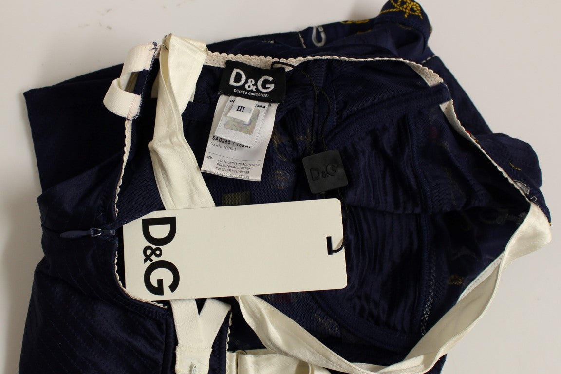 Canotta Dolce &amp; Gabbana con motivo marinaio blu