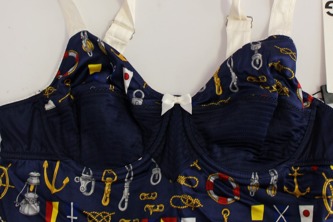 Canotta Dolce &amp; Gabbana con motivo marinaio blu