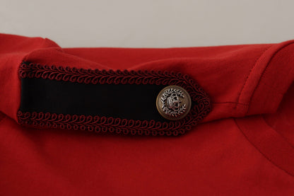 T-shirt girocollo Dolce &amp; Gabbana Amor Vincit Omnia rossa