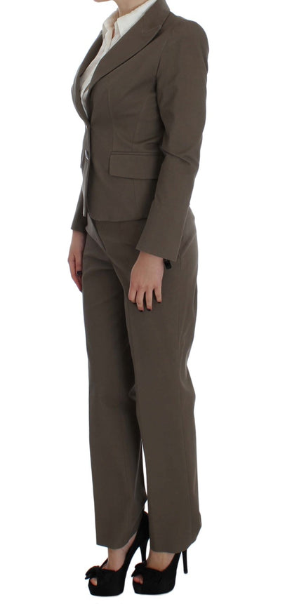 BENCIVENGA Abito Beige Lana Cotone