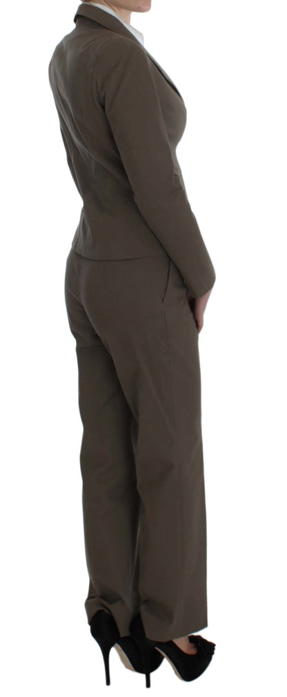 BENCIVENGA Abito Beige Lana Cotone