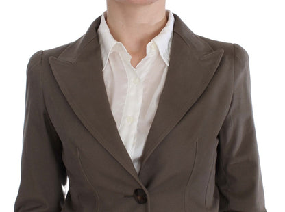 BENCIVENGA Abito Beige Lana Cotone