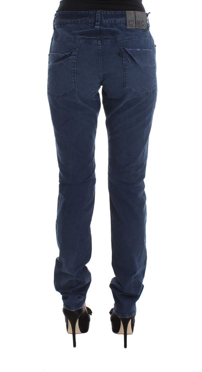 Jeans in denim misto cotone blu Costume National