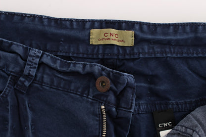 Jeans in denim misto cotone blu Costume National