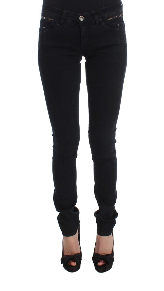 Jeans slim fit in cotone nero Costume National