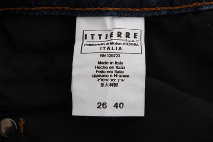 Jeans bootcut in misto cotone blu Costume National