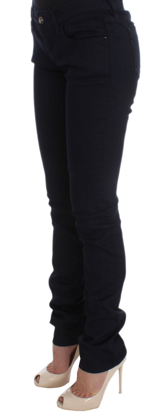 Jeans slim fit in misto cotone blu Costume National