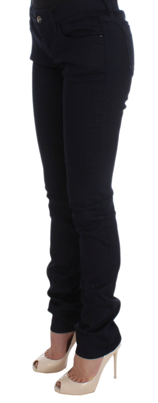 Jeans slim fit in misto cotone blu Costume National