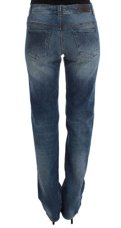Jeans slim fit in misto cotone lavaggio blu Ermanno Scervino