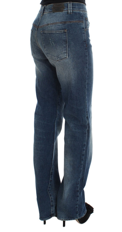 Jeans slim fit in misto cotone lavaggio blu Ermanno Scervino