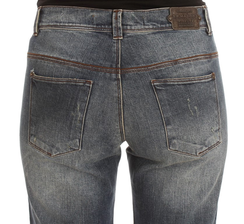 Jeans slim fit in misto cotone lavaggio blu Ermanno Scervino