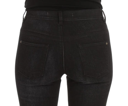 Jeans bootcut slim fit in misto cotone blu Ermanno Scervino