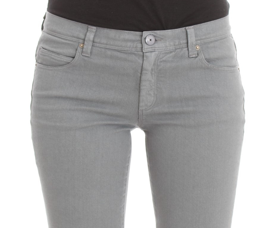 Jeans bootcut slim fit in misto cotone blu Ermanno Scervino