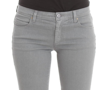 Jeans bootcut slim fit in misto cotone blu Ermanno Scervino