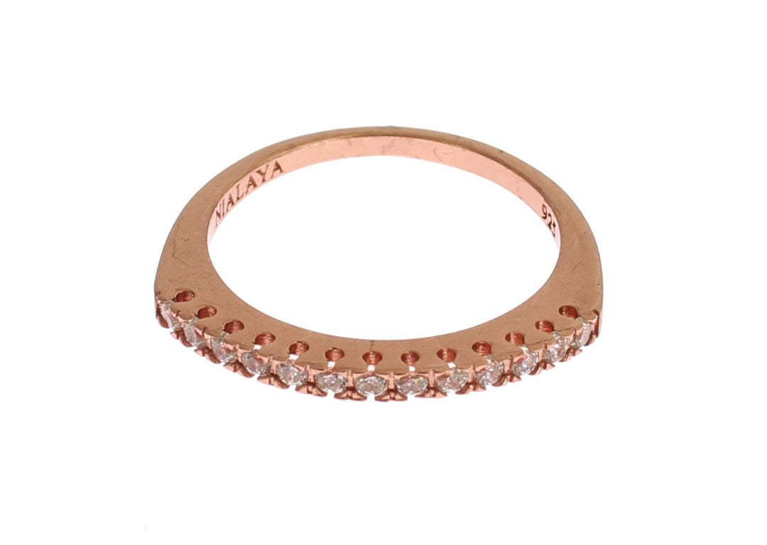 Anello in argento 925 Nialaya Red Gold