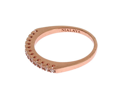 Anello in argento 925 Nialaya Red Gold